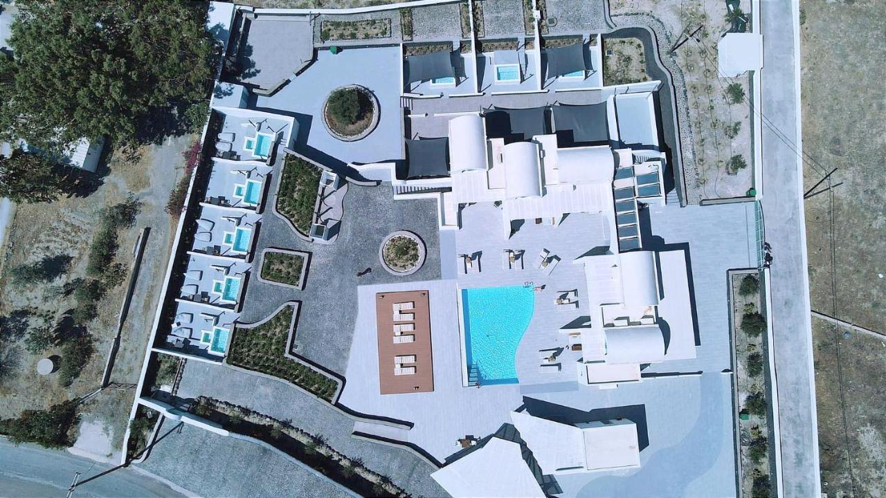 Santa Irina Luxury Sunny Lofts Hotel Perivolos  Bagian luar foto